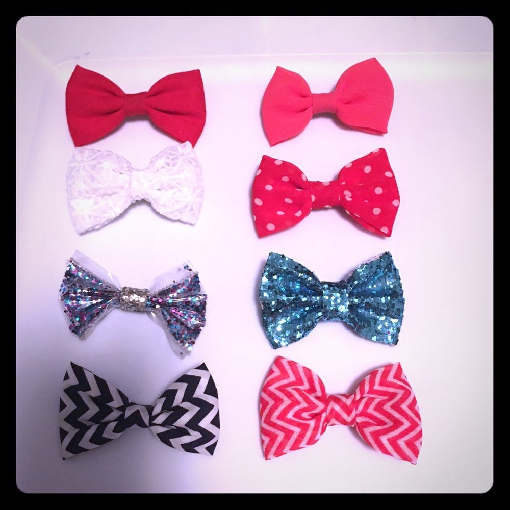 🎀 8 beautiful bows bundle!